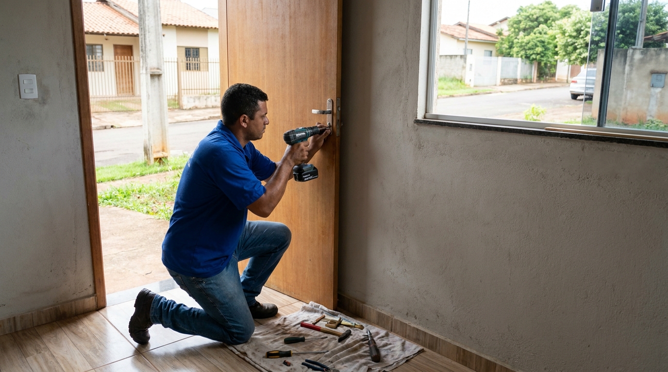 Instalação de Fechadura Residencial profissional em Belém‑PA