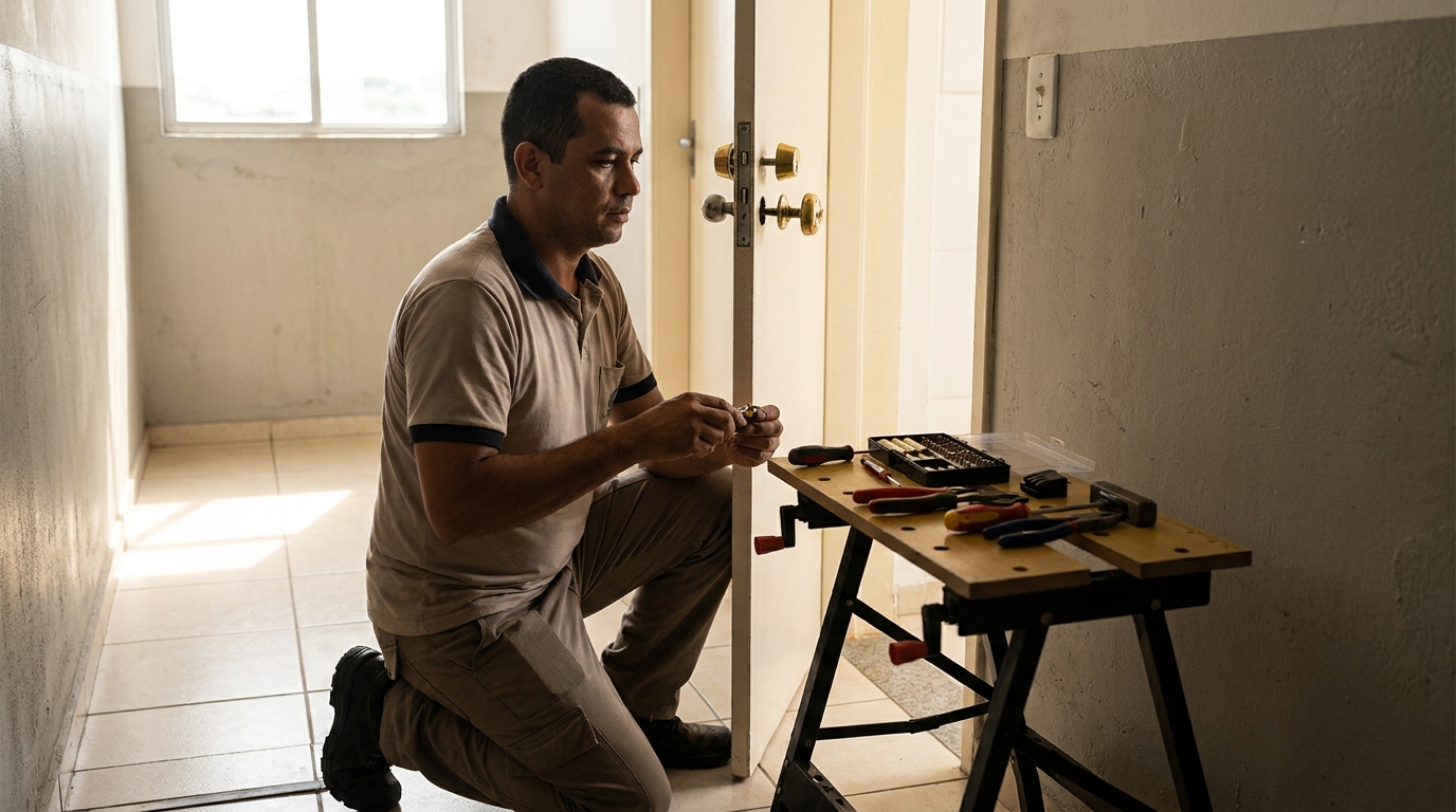 Troca de Segredo Residencial profissional em Belém‑PA